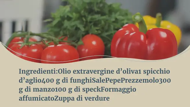 Video thumbnail for Involtini di carne in salsa di funghi!