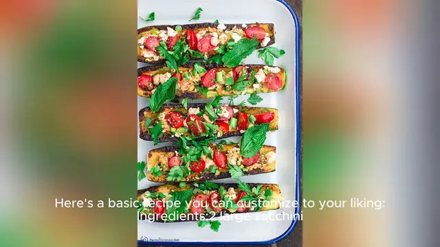 Video thumbnail for zucchini boat recipe