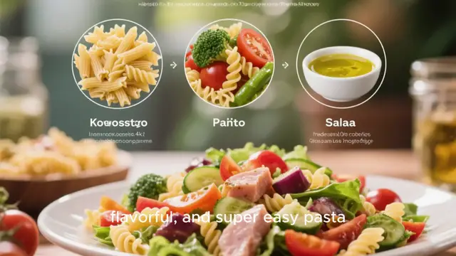 Video thumbnail for Colorful pasta salads ideal for summer parties.