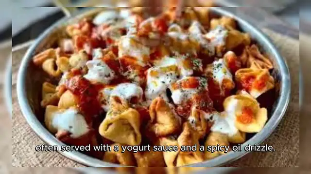 Video thumbnail for Mantı Mini Ravioli Recipe