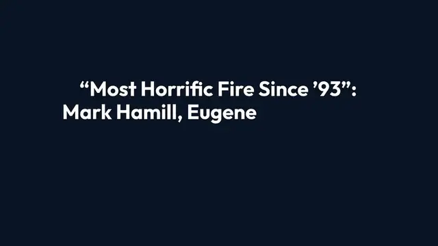 Video thumbnail for “Most Horrific Fire Since ’93”: Mark Hamill, Eugene Levy, James Woods and More Flee L.A. Wildfires
