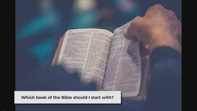 Video thumbnail for Best Book of the Bible to Start With for New Believers