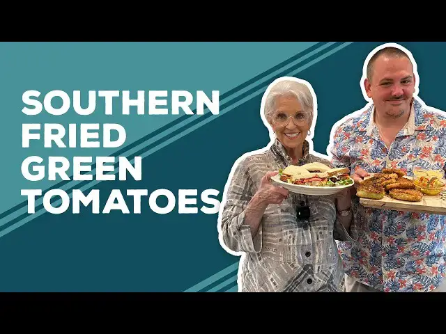 Video thumbnail for Love & Best Dishes: Southern Fried Green Tomatoes Recipe | From Scratch Cooking