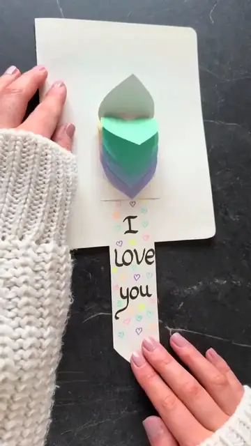Video thumbnail for DIY Pull-Tab Love Card: A Heartfelt Craft Project