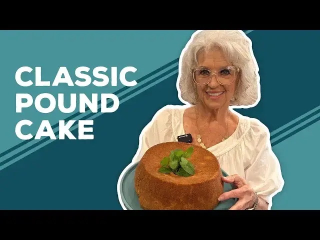 Video thumbnail for Love & Best Dishes: Classic Pound Cake Recipe
