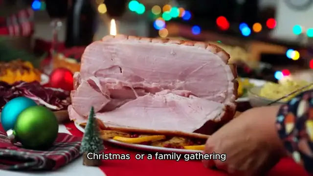 Video thumbnail for glazed ham recipe