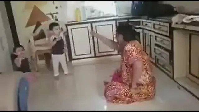 'Video thumbnail for Sweet Argument With Granny a Funny Marathi Video'
