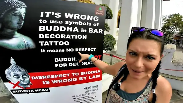 'Video thumbnail for S2 E4: Buddha tattoo means NO RESPECT! Bangkok, Thailand Travel Guide'
