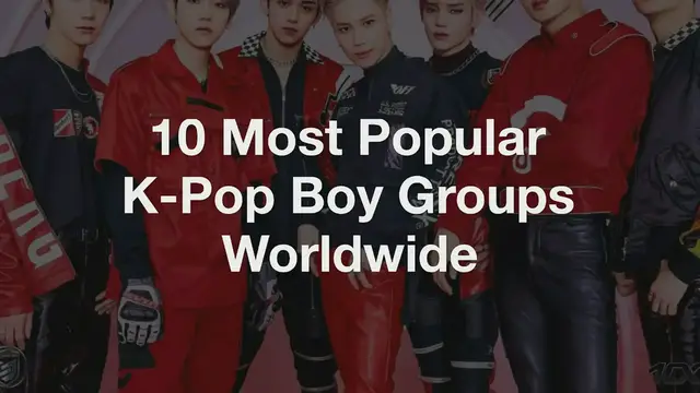 'Video thumbnail for The Top 10 Most Popular K-Pop Boy Groups'