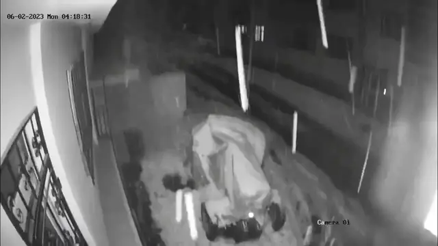 Video thumbnail for Earthquake footage from a security camera Turkey (over 160 km from epicenter)