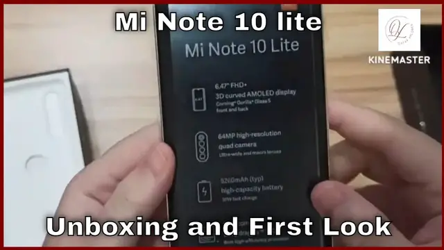 'Video thumbnail for Xiaomi Redmi Note 10 lite unboxing in 2022'