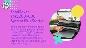Video thumbnail for Best FoodSaver Vacuum Sealer That Will Help You Reduce Food Waste! (2021)