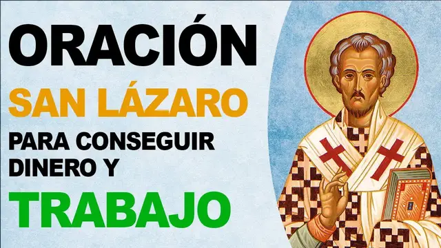 Video thumbnail for 🙏 Oración con gran poder a San Lázaro para conseguir dinero y trabajo rápidamente 🙏