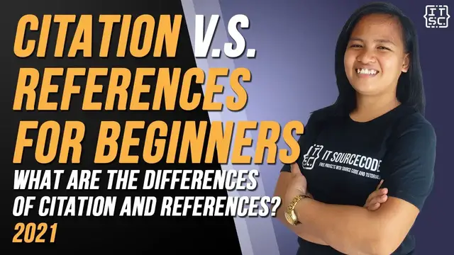 Video thumbnail for CITATION AND REFERENCES FOR BEGINNERS | What are the differences of Citation and Reference [Tagalog]
