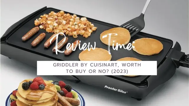 Video thumbnail for Review Time: Griddler By Cuisinart, Worth To Buy Or No? (2023)