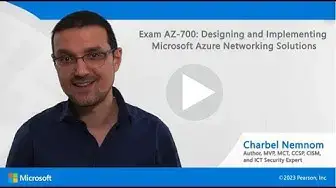 Video thumbnail for Exam AZ-700: Designing and Implementing Microsoft Azure Networking Solutions