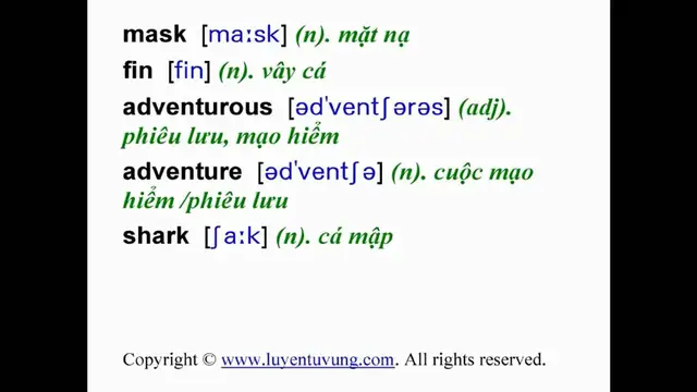 Video thumbnail for Learn English Vocabulary - Grade 12 - Unit 12 - Lesson 02