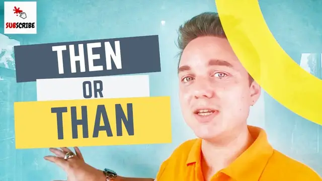 Video thumbnail for 😉Then or Than [Grammar]