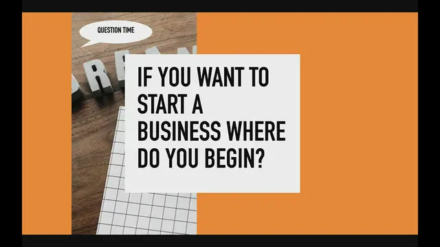 Video thumbnail for What to Do First When Starting a Business