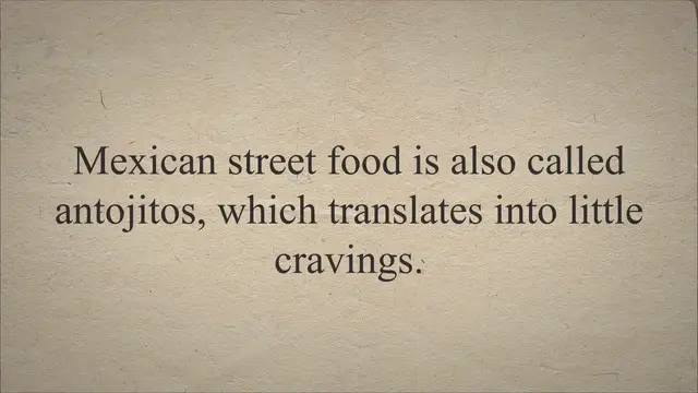 Video thumbnail for 10 Street Foods to Try When You are in Mexico - Bite me up