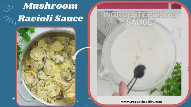 Video thumbnail for Mushroom Ravioli Sauce