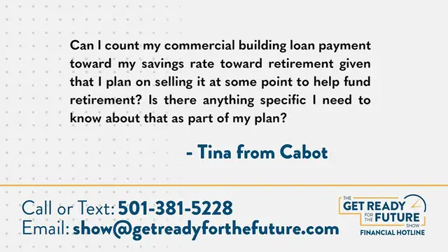 Video thumbnail for Does Commercial Loan Payment Count Toward Retirement !