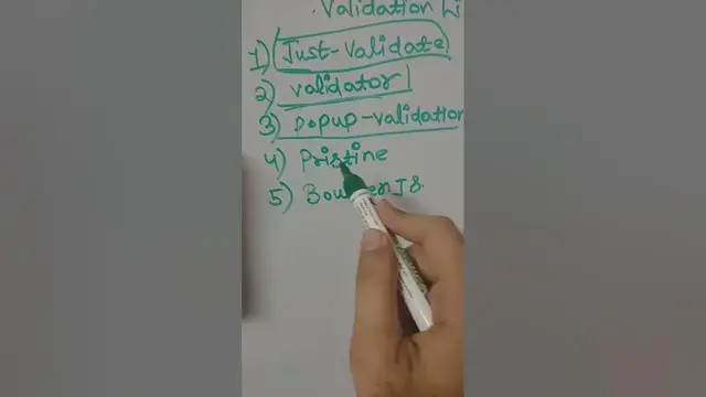 Video thumbnail for Top 8 JavaScript Form Validation Libraries For Programmers in 2022-23 #shorts