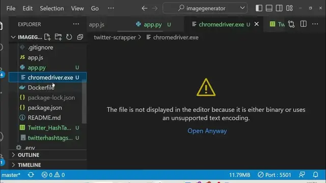 Video thumbnail for Python 3 Selenium Twitter Web Scraping Script to Save Trending Hashtags in CSV File Using Pandas
