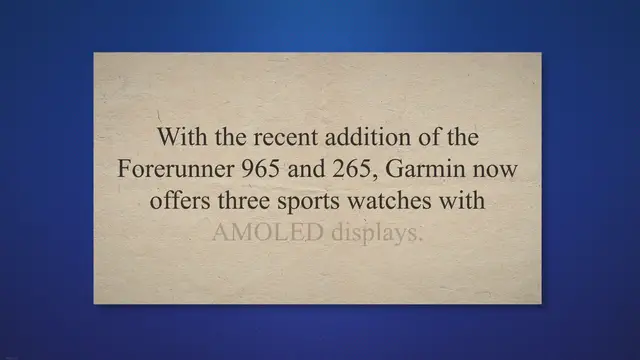 'Video thumbnail for Garmin Forerunner 965 vs Epix Gen 2: Which to Buy?'