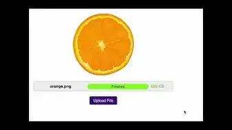 'Video thumbnail for Create File upload component in React JS'