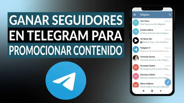 Video thumbnail for Cómo ganar seguidores en TELEGRAM para promocionar tu contenido