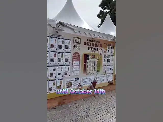 Video thumbnail for Yokohama Oktoberfest: A Taste of Germany in Japan!