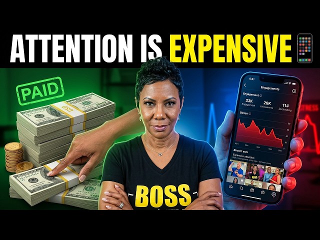 Video thumbnail for Creators Are Getting Paid… But Attention Is EXPENSIVE 📱