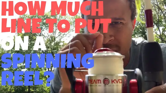 'Video thumbnail for How Much Line To Put On A Spinning Reel - What Size Fishing Line To Use On An Open Face Reel'