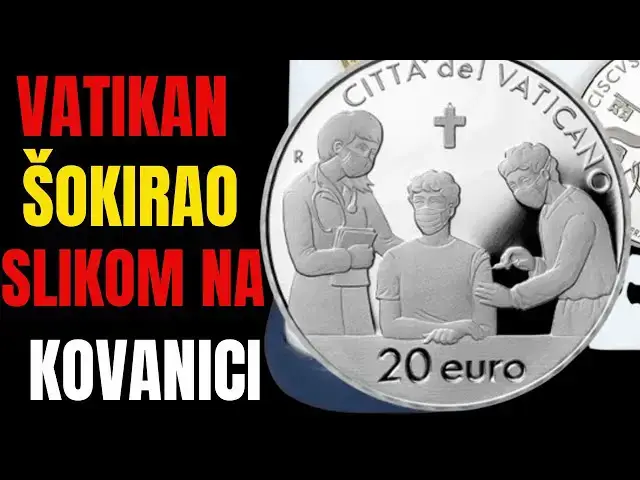 Video thumbnail for ŠOKANTNO POGLEDAJTE ŠTA VATIKAN PROMOVIRA NA KOVANICI EURA