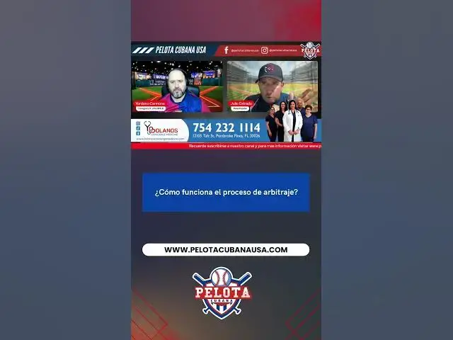 Video thumbnail for ¿Cómo funciona el proceso de arbitraje?
