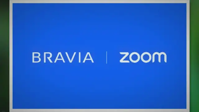 'Video thumbnail for Sony Bravia TV and Zoom Integration: Owners to Call from Comfort of Couch'