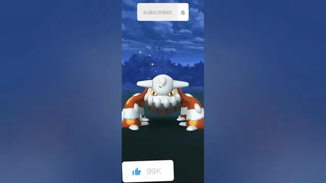 Video thumbnail for Heatran IS BACK in Pokemon Go RAID ! 🔥✨ #shorts #pokemon