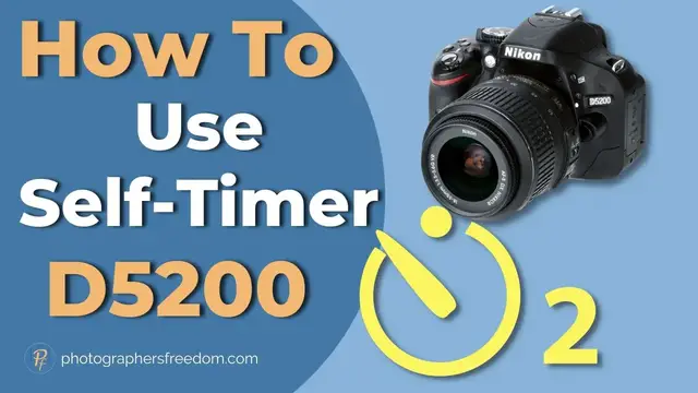 Video thumbnail for How To Use Self Timer On Nikon D5200 - a Nikon D5200 Tutorial for Beginners