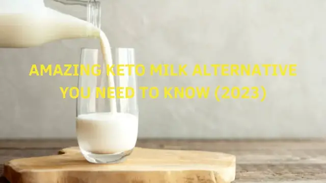 Video thumbnail for Amazing Keto Milk Alternative You Need To Know (2023)