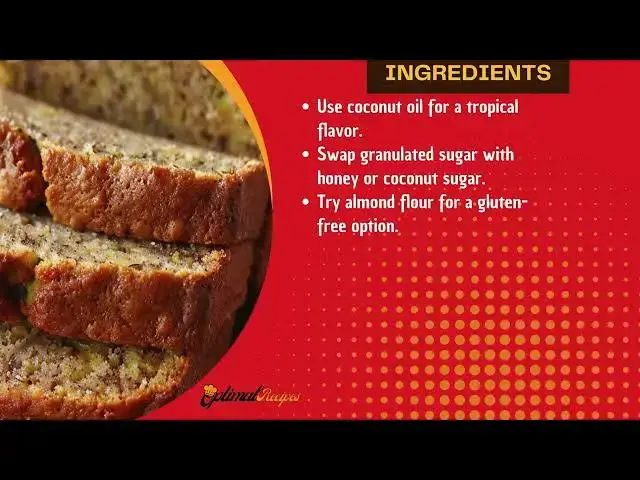 Video thumbnail for Zucchini Banana Bread Recipe – Healthy, Easy Baking Tips