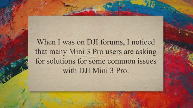 Video thumbnail for (UPDATED) DJI Mini 3 Pro Troubleshooting (Why, How to Fix)