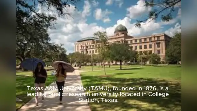 Video thumbnail for Texas A&M University (TAMU)