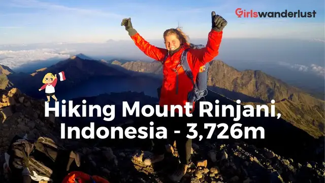 'Video thumbnail for Hiking Mount Rinjani, Indonesia - 3,726m'