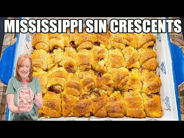 Video thumbnail for MISSISSIPPI SIN CRESCENTS Appetizer, Lunch, or Dinner Idea