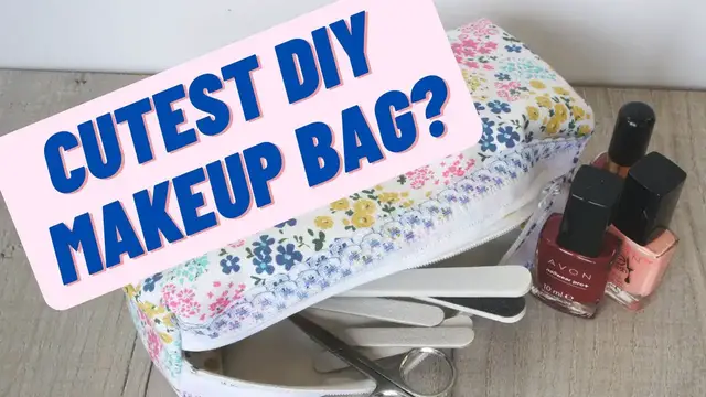 Video thumbnail for Is this the Cutest Makeup Bag to Sew? - Full Step by Step Tutorial