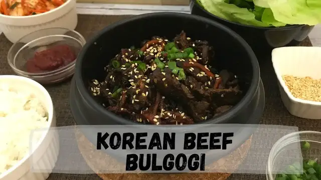 Video thumbnail for Korean Beef Bulgogi Recipe | Happy Tummy Recipes