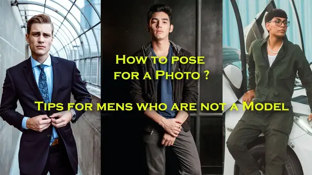 Video thumbnail for How to pose , Men who are not models? Ideas And Tips