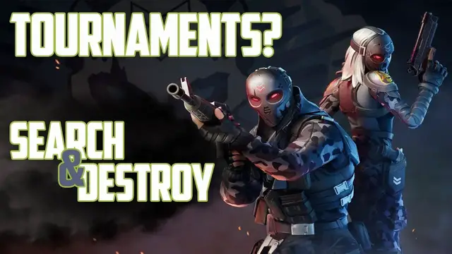 'Video thumbnail for Fortnite Search and Destroy Tournaments'