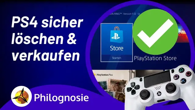 Video thumbnail for PS4 sicher verkaufen: Auf Werkseinstellungen zurücksetzen